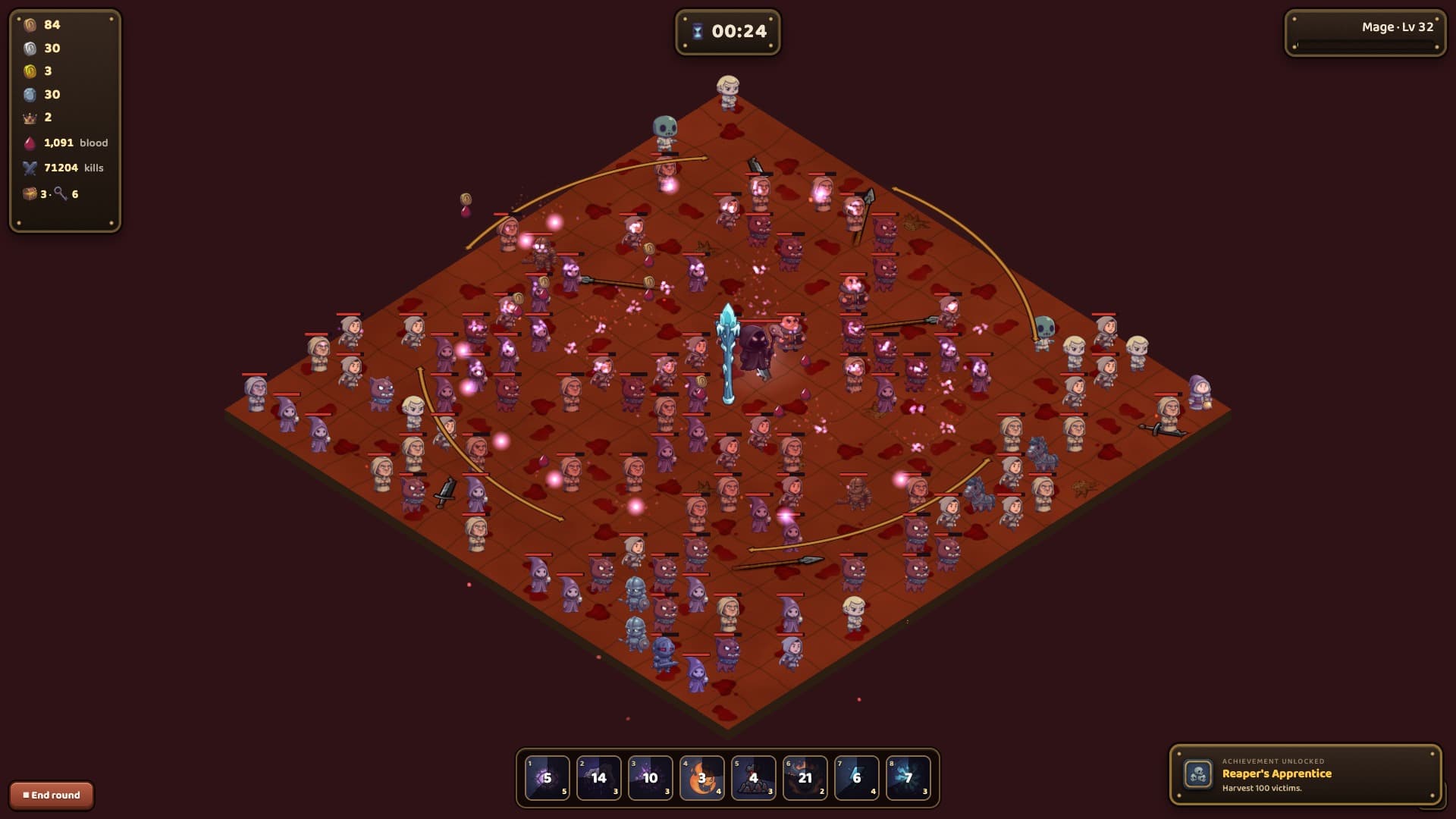 Blood harvest